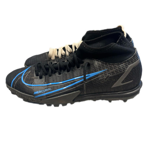 Vist Large View of Product Image Which is Used Nike CV0953-004 Soccer Turf Shoes Black Senior 6.5