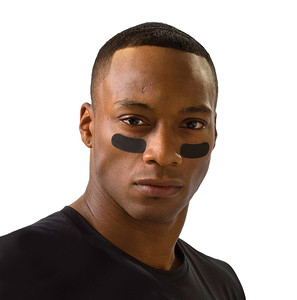 Vist Large View of Product Image Which is New Mueller NO GLARE STRIPS NO LOGO Football Accessory