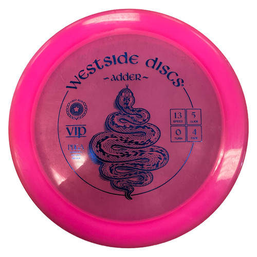 Used Westside VIP ADDER Disc Golf Driver Pink 11794-S000248762