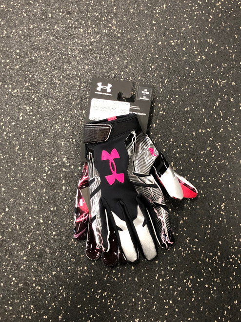 Used Under Armour F8 LIMITED EDITION GLOVES FB Gloves Black XL 11726-S000272459