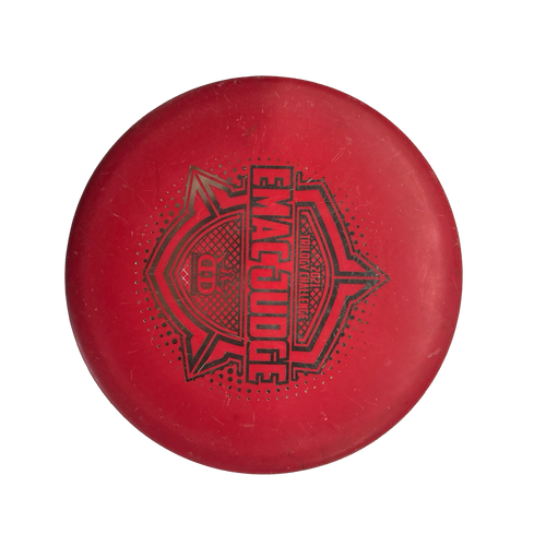 Used Dynamic Discs 2021 TRILOGY OPEN EMAC JUDGE Disc Golf Putter Red 10299-S000286730