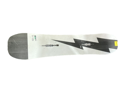 Vist Large View of Product Image Which is Used Burton CUSTOM S-125 Boys Board Black 125 cm