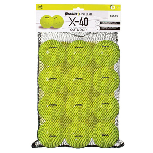 Vist Large View of Product Image Which is New PICKLEBALL X40 OPTIC 12PK