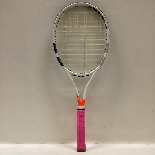 Vist Large View of Product Image Which is Used Babolat PURE STRIKE Adult Tennis Racquet Grey 4 5/8"