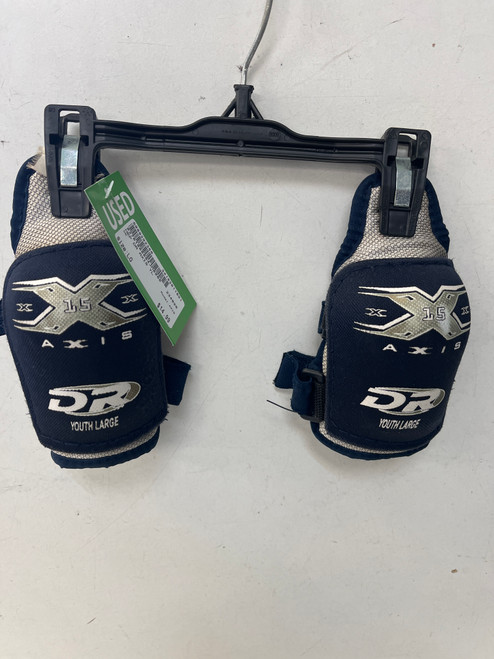 Used DR AXIS Youth Elbow Pads LG 11891-S000292360