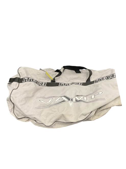 Vist Large View of Product Image Which is Used Itech Sr Hockey Carry Goalie Grey