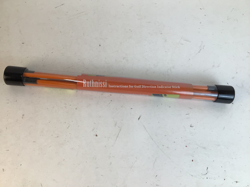 Used RUTHNISSI GOLF ALIGNMENT STICKS 2PC 48IN Swing Aid 11752-S000057848