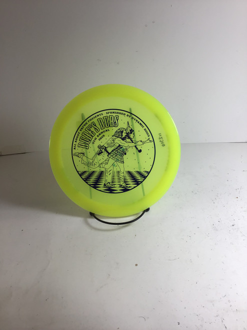 Vist Large View of Product Image Which is Used Latitude 64 OPTO PIONEER Disc Golf Driver Yellow 175g