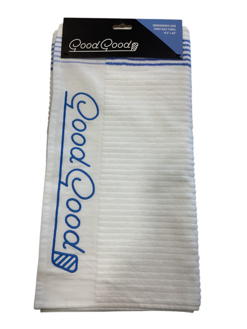 New GG PURE GOLF TOWEL WHT 11884-35GGG422