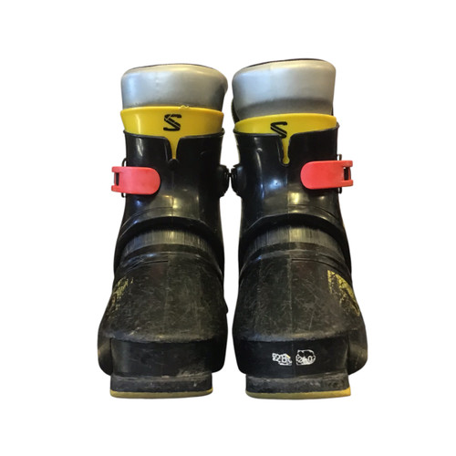 Vist Large View of Product Image Which is Used Salomon SX Boys DH Ski Boot Black 210 MP - J02