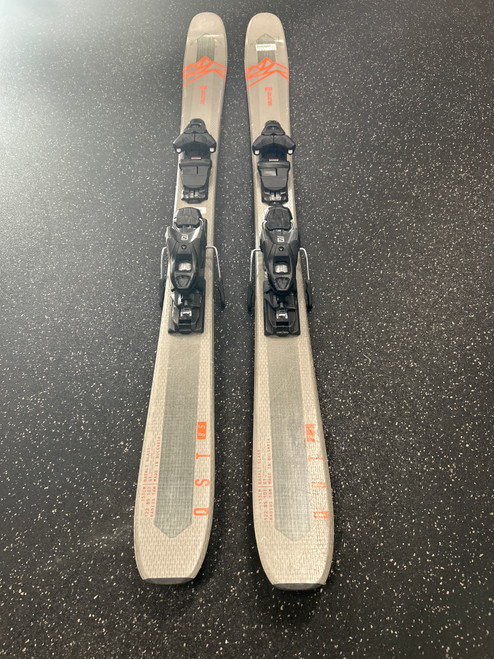 Vist Large View of Product Image Which is Used Salomon QST 85 Mens DH Ski/Binding Grey 153 cm 11726-S000272589