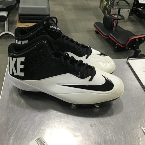 Vist Large View of Product Image Which is Used Nike Adult FB Cleats White Senior 15