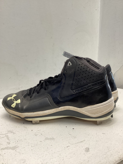 Vist Large View of Product Image Which is Used Under Armour ARMOUR BOUND BB/SB Cleats Black Senior 8.5
