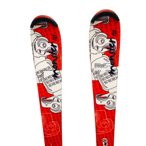 Vist Large View of Product Image Which is Used Head TEAM MONSTER 127 Boys DH Ski/Binding Red 127 cm