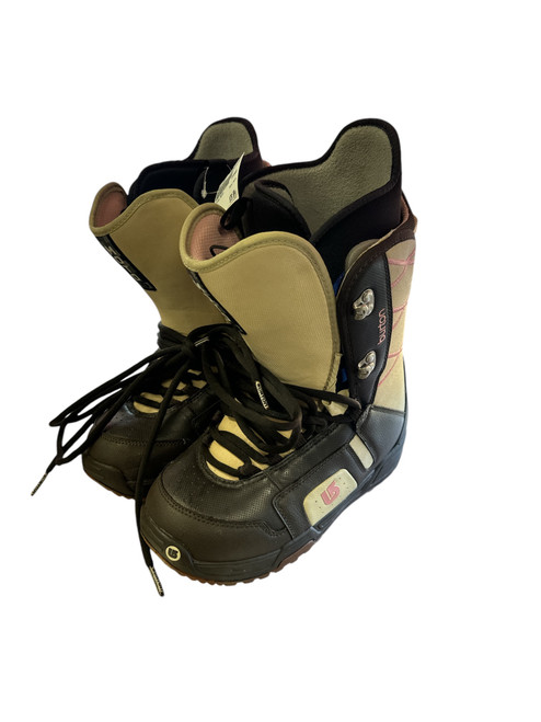 Used Burton MOTO Womens Snowboard Boots Black Senior 7 11732-S000346531