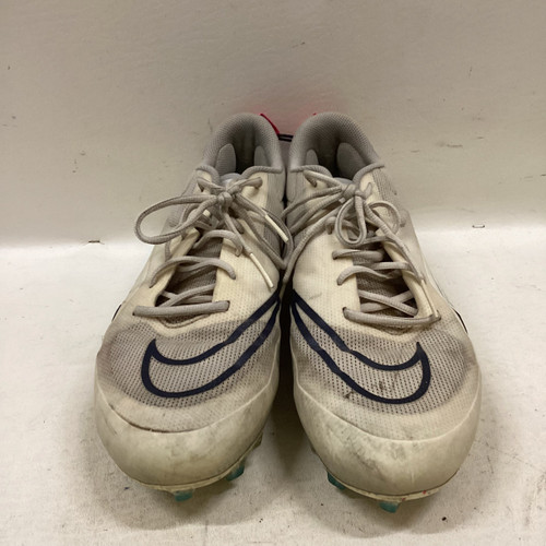 Used Nike LAX Cleats Mens White Senior 13 11725-S000476720