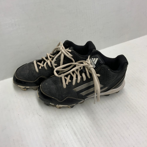 Used Adidas BB/SB Cleats Black Junior 01.5 11762-S000055448