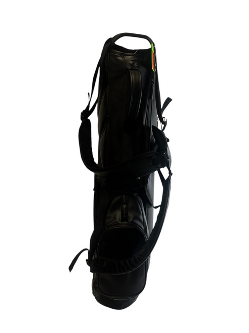 Vist Large View of Product Image Which is Used Taylormade FlexTech Carry Premium Golf Stand Bag Black w/ Rain Hood - Excellent