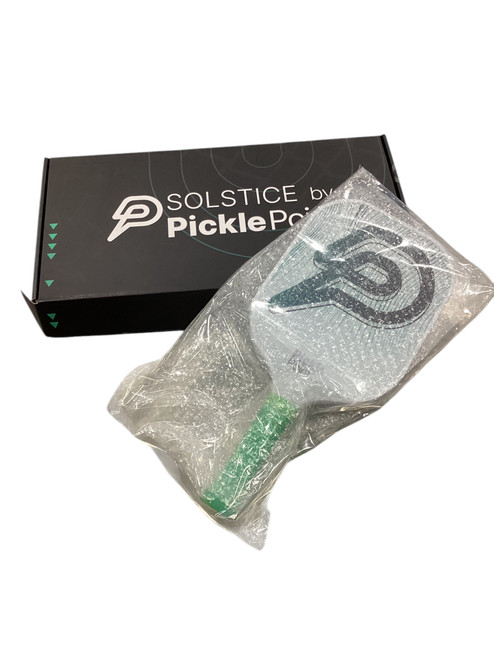 Vist Large View of Product Image Which is Used SOLSTICE BY PICKLE POINT Pickleball Racquet White