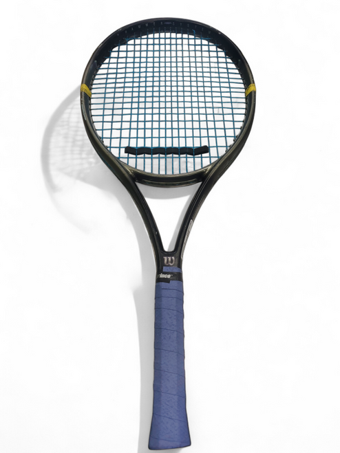 Vist Large View of Product Image Which is Used Wilson HAMMER 2.7 Adult Tennis Racquet Black 4 3/8"