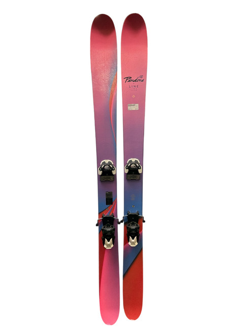 Vist Large View of Product Image Which is Used LINE PANDORA 110 2018 Womens DH Ski/Binding Pink 172 cm