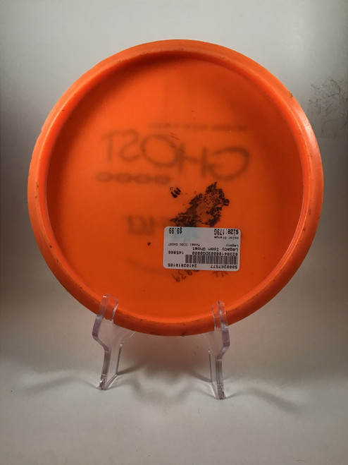 Vist Large View of Product Image Which is Used Legacy ICON GHOST Disc Golf Mid Range Orange 179g