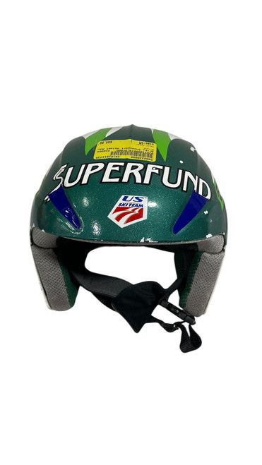 Vist Large View of Product Image Which is Used Brians Snowsport Helmet Adult Green SM
