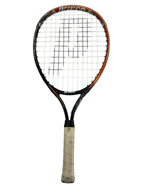 Vist Large View of Product Image Which is Used Prince TOUR 23 Junior Tennis Racquet Orange 23"
