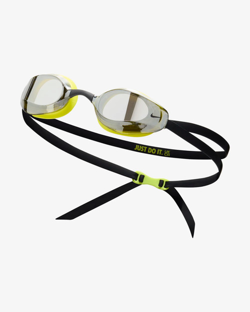 Vist Large View of Product Image Which is New NIKE VAPOR MIRRORED GOGGLES BRIGHT CACTUS