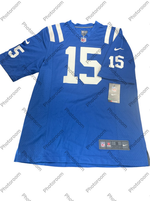 Vist Large View of Product Image Which is Used Nike NFL COLTS JERSEY DORSETT FB Top Adult Royal Blue SM