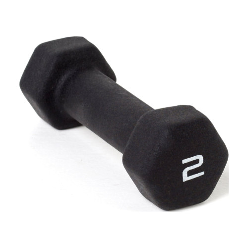 Vist Large View of Product Image Which is New CAP Neoprene Coated Dumbbell 2lb (Single)