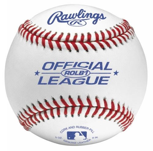 Vist Large View of Product Image Which is RAWLINGS OFFICIAL LEAGUE BASEBALLS ROLB2