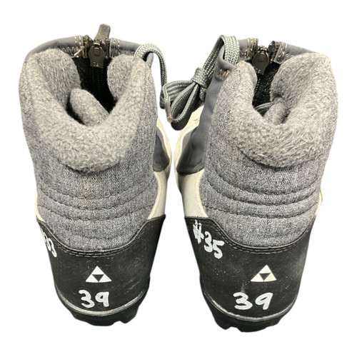 Vist Large View of Product Image Which is Used Fischer PRO MYSTYLE Womens NNN XC Ski Boots Grey W 07-07.5 / JR 05.5-06
