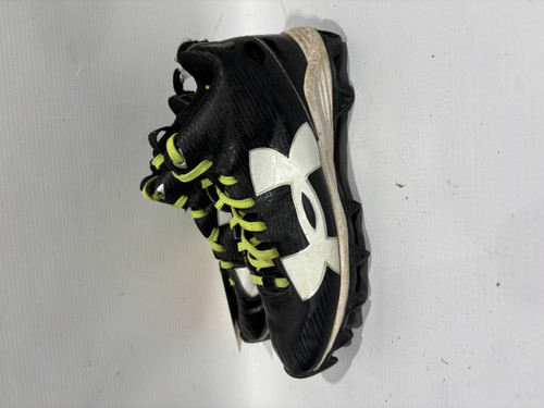 Vist Large View of Product Image Which is Used Under Armour Jr FB Cleats Black Junior 03