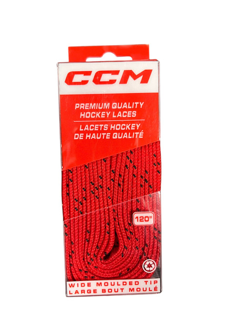 Vist Large View of Product Image Which is New CCM RED 120" LACES