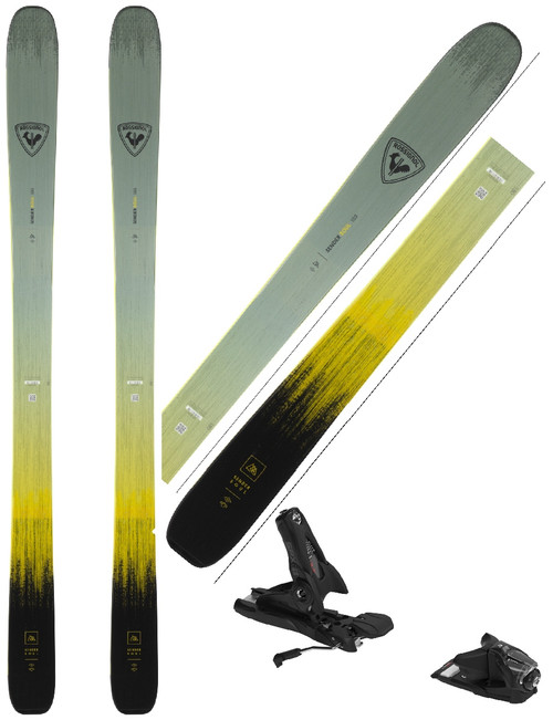 Vist Large View of Product Image Which is Used LIKE NEW ROSSIGNOL 25 SENDER SOUL 102 180cm DEMO