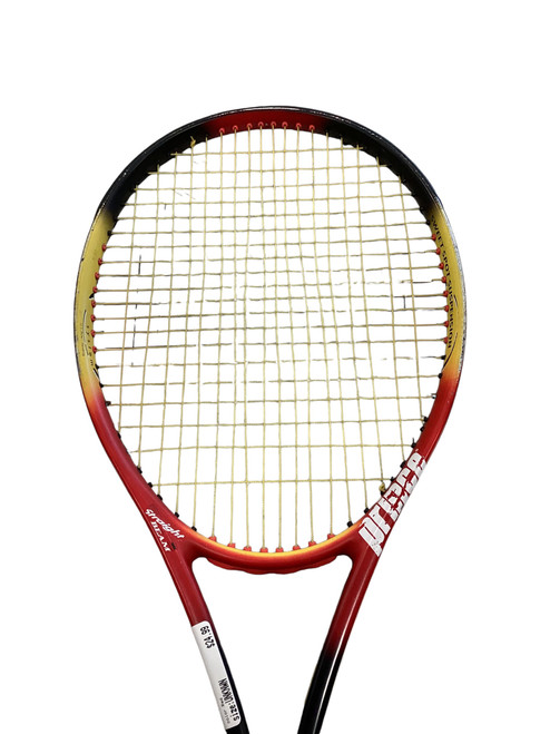 Vist Large View of Product Image Which is Used Prince PRECISION EQUIPE Adult Tennis Racquet Red Unknown