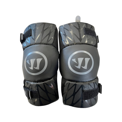 Used Warrior BURN NEXT Lacrosse Arm Pads/Guards Black XL 11820-S000034772