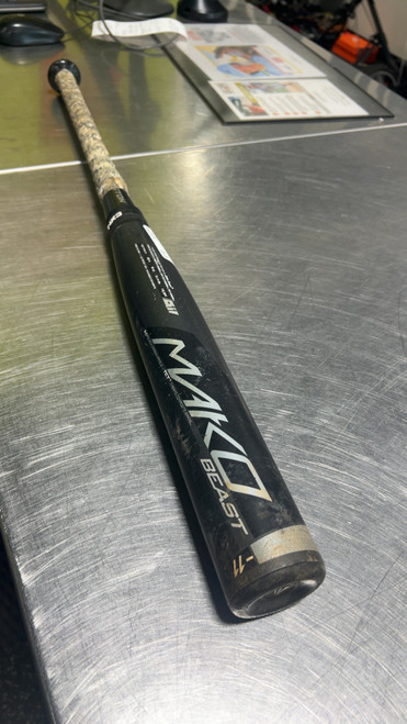 Vist Large View of Product Image Which is Used Easton MAKO BEAST BB/SB USSSA 2 3/4 Bat 29"