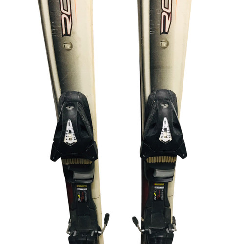 Vist Large View of Product Image Which is Used Rossignol EDGE Boys DH Ski/Binding Grey 120 cm