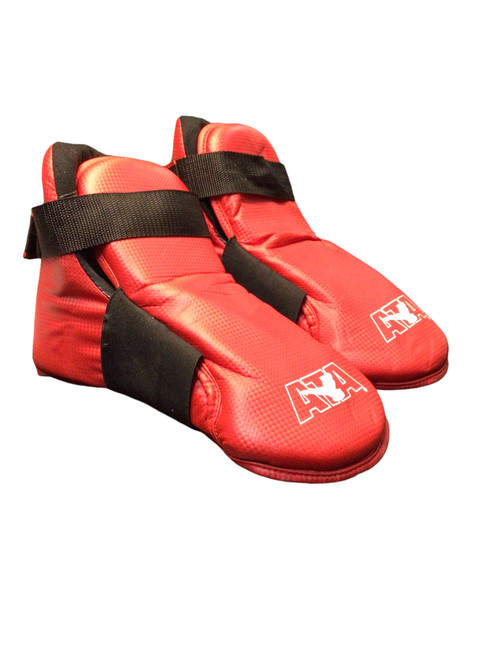 Used Martial Arts Foot Pads Red Senior 11768-S000217163