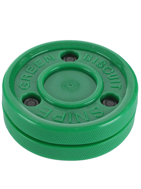 New GREEN BISCUIT SNIPE PUCK-GREEN 11147-GRBSNIPE
