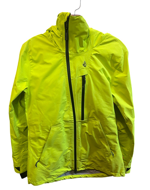 Vist Large View of Product Image Which is NEW Volcom GoreTex Rocco Jacket W Optic Yellow SM