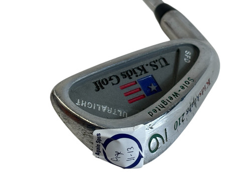 Vist Large View of Product Image Which is Used US Kids ULTRALIGHT Jr Individual Iron LH 9 Iron 32.5"