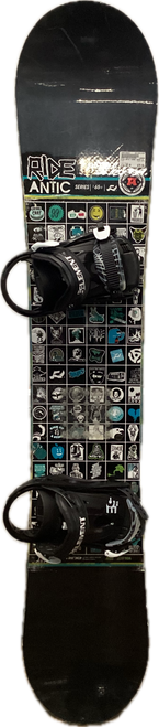 Vist Large View of Product Image Which is Ride ANTIC Mens Board/XL Bindings Black 165 cm