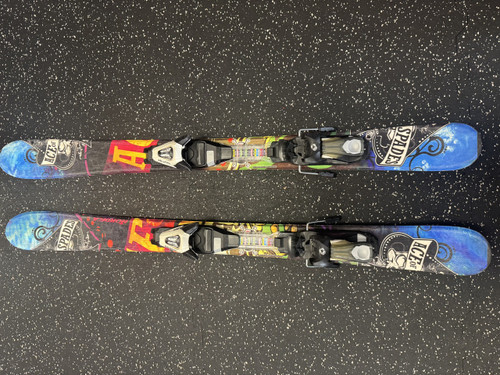 Vist Large View of Product Image Which is Used Salomon ACE OF SPADES SKIS Boys DH Ski/Binding None 106 cm