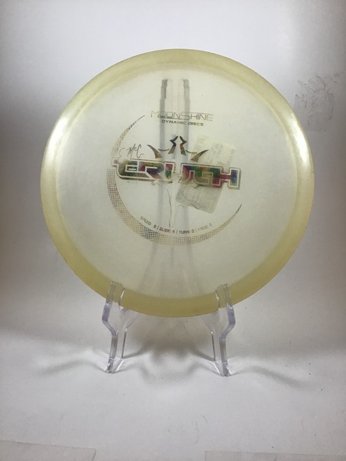 Vist Large View of Product Image Which is Used Dynamic Discs MOONSHINE EMAC TRUTH Disc Golf Mid Range White 179g