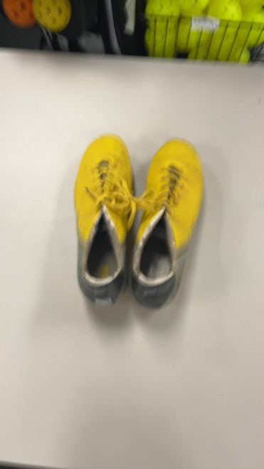Vist Large View of Product Image Which is Used Fila Soccer Cleats White And Yellow Senior 11.5