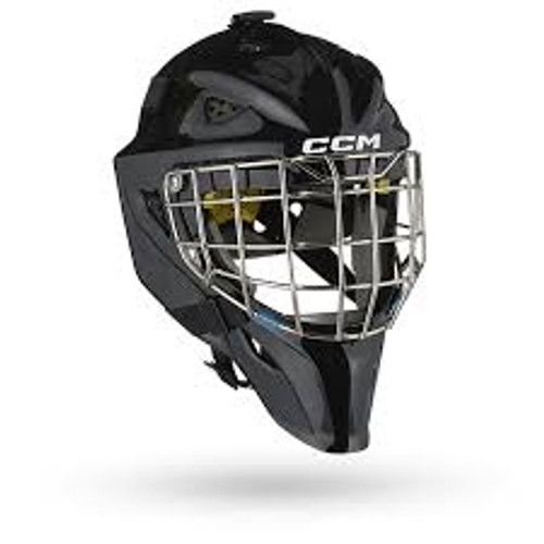 Vist Large View of Product Image Which is New CCM AXIS F5 GOAL MASK-YT BLACK 11147-CCMGFA5-YTBLK