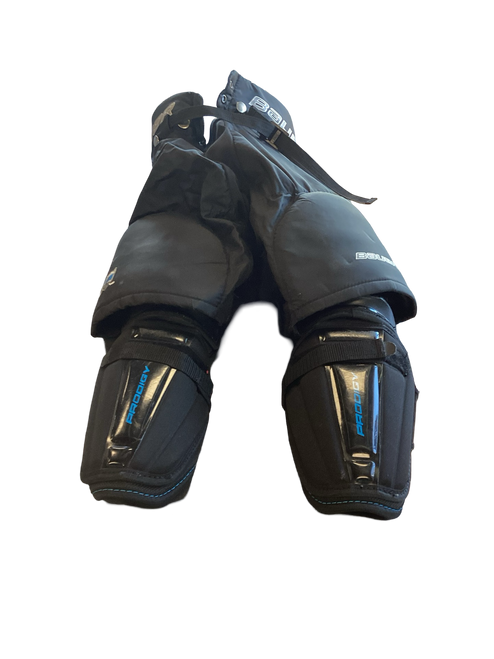 Vist Large View of Product Image Which is Front view Bauer prodigy hockey pant with built in shinguards